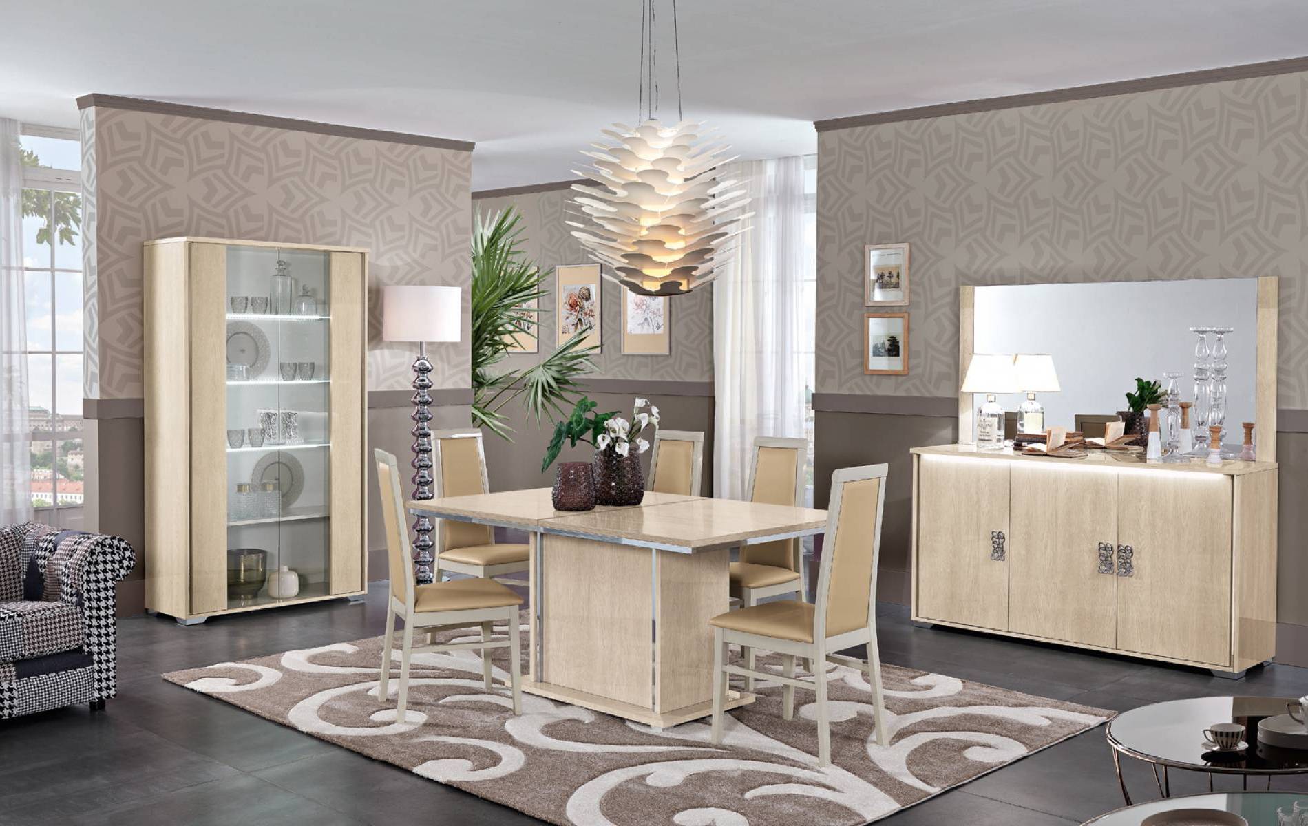 MCS laquered living room mod. dover